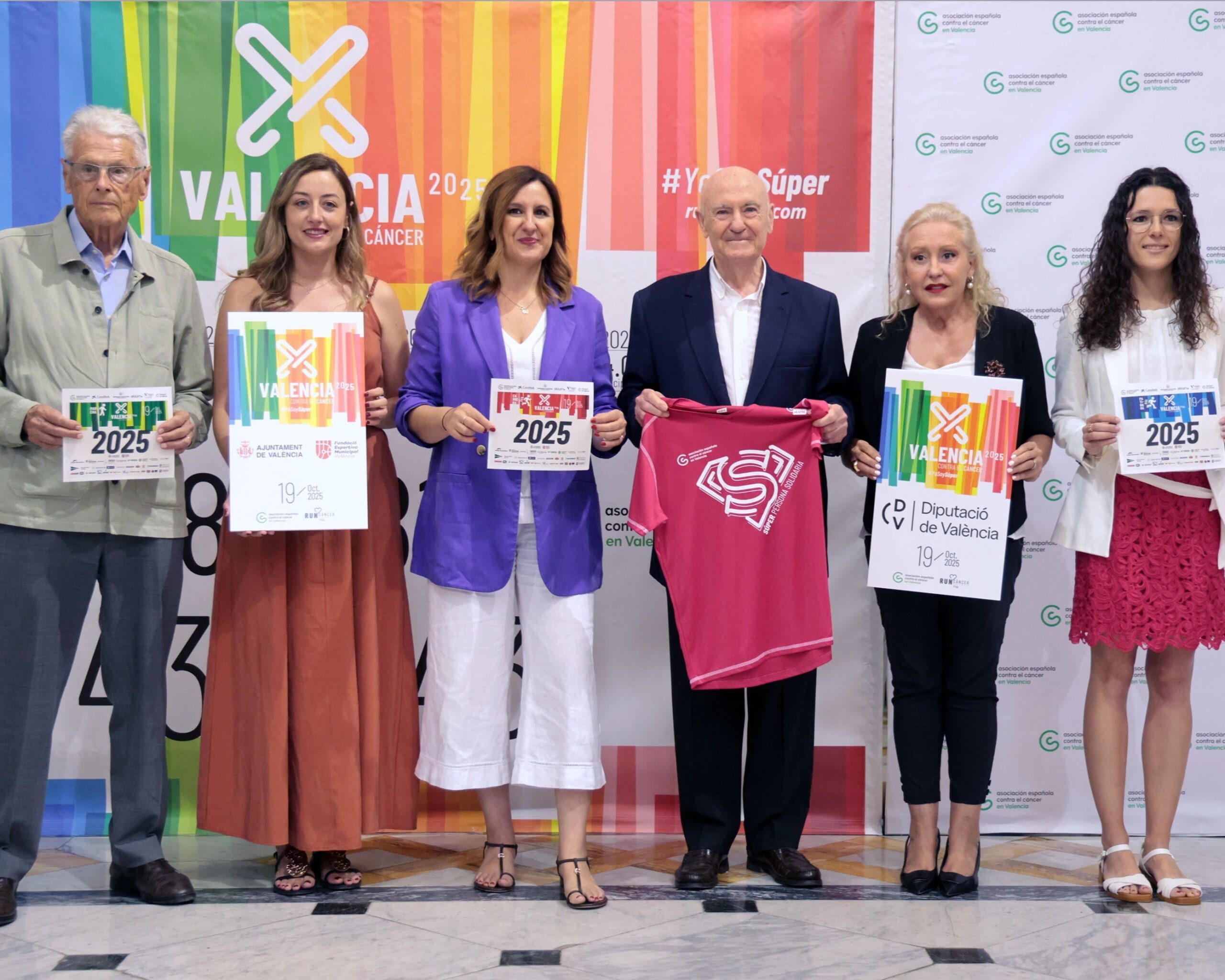 València se suma a la carrera contra el cáncer y en apoyo a la investigación oncológica
