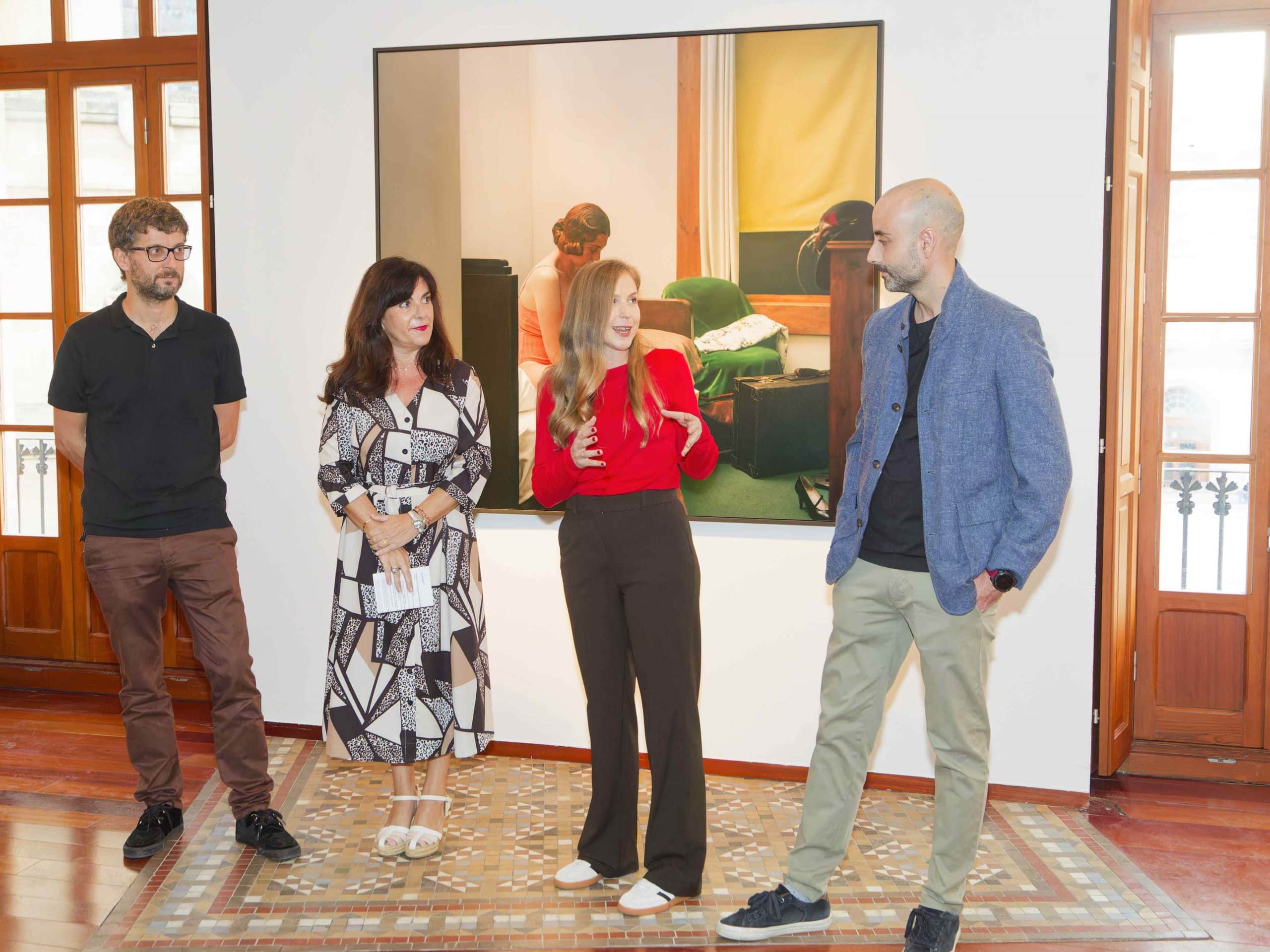 Exposición «Pensé que estaba a solas» del artista Andrés Gallego