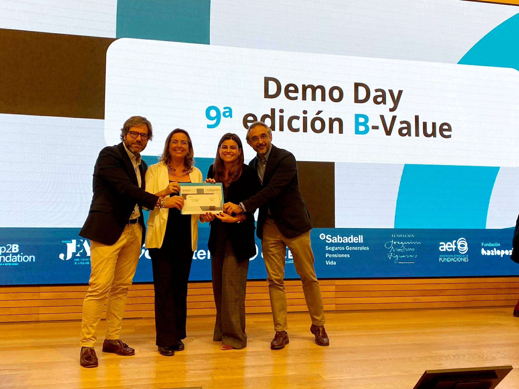 La asociación de familias Family Up, ganadora del prestigioso programa social B-Value