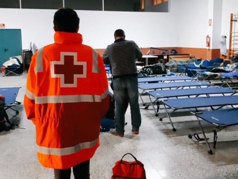 Refuerzo en la atención a las personas sin hogar ante la bajada de las temperaturas