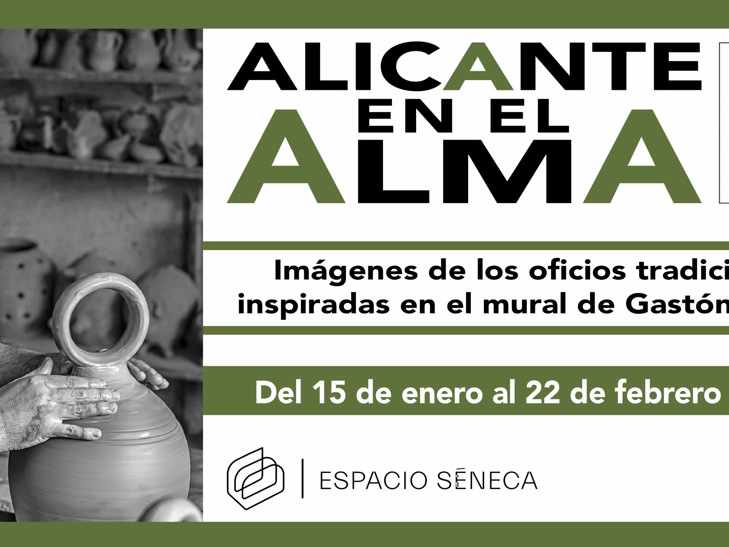 Muestra de los oficios tradicionales alicantinos en Espacio Séneca