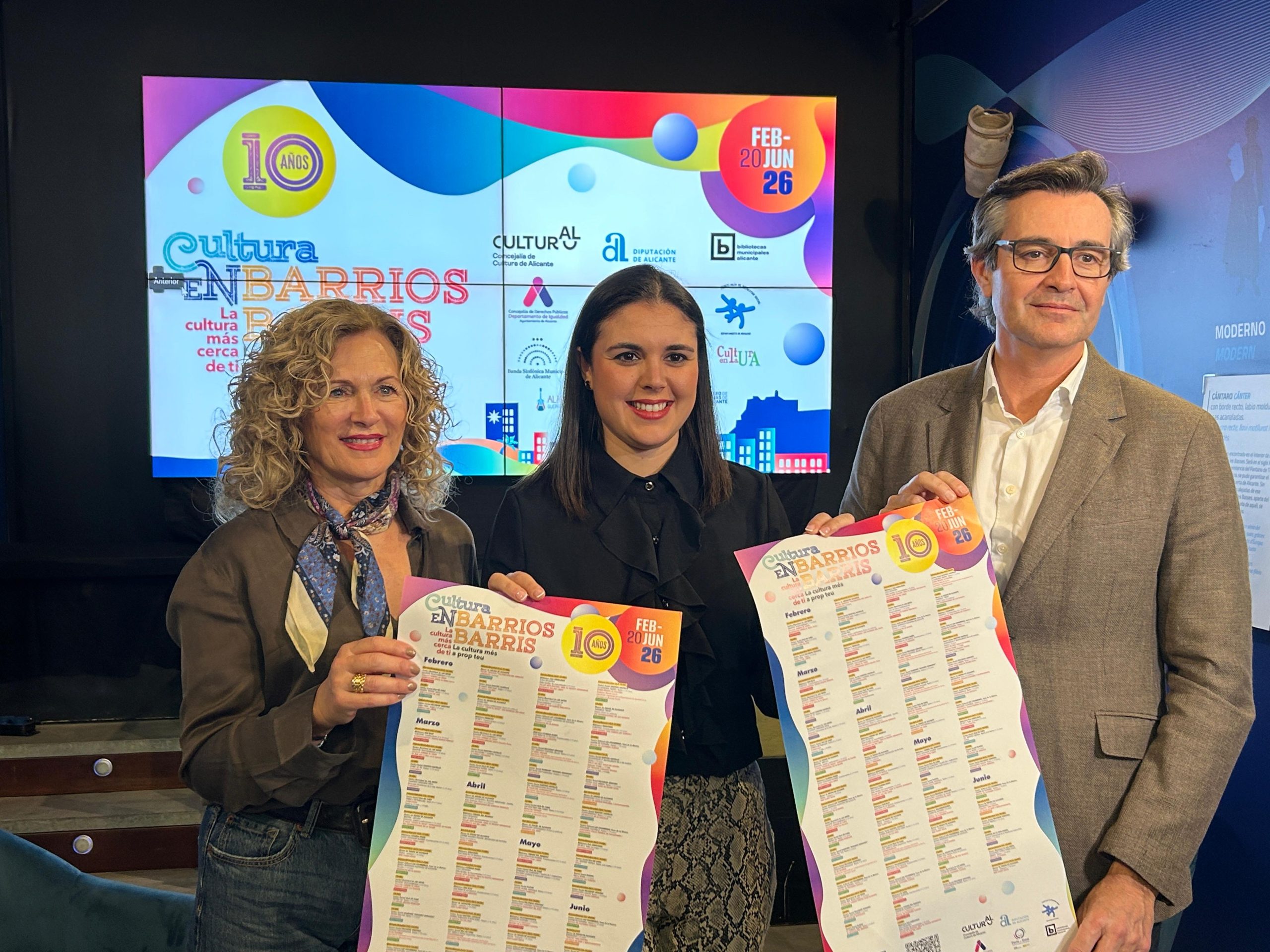 Cultura en Barrios cumple diez años ampliando su programación por toda la ciudad