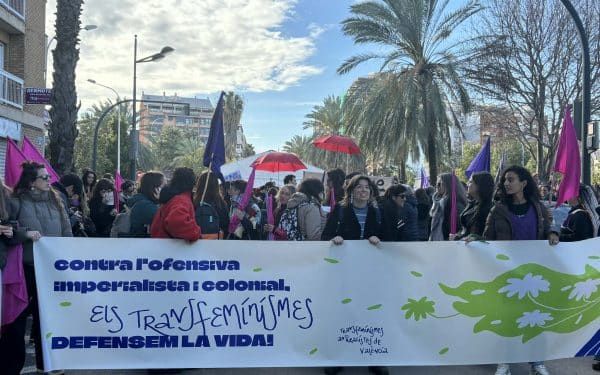 El 8M en Valencia une luchas feministas, antirracistas y migrantes