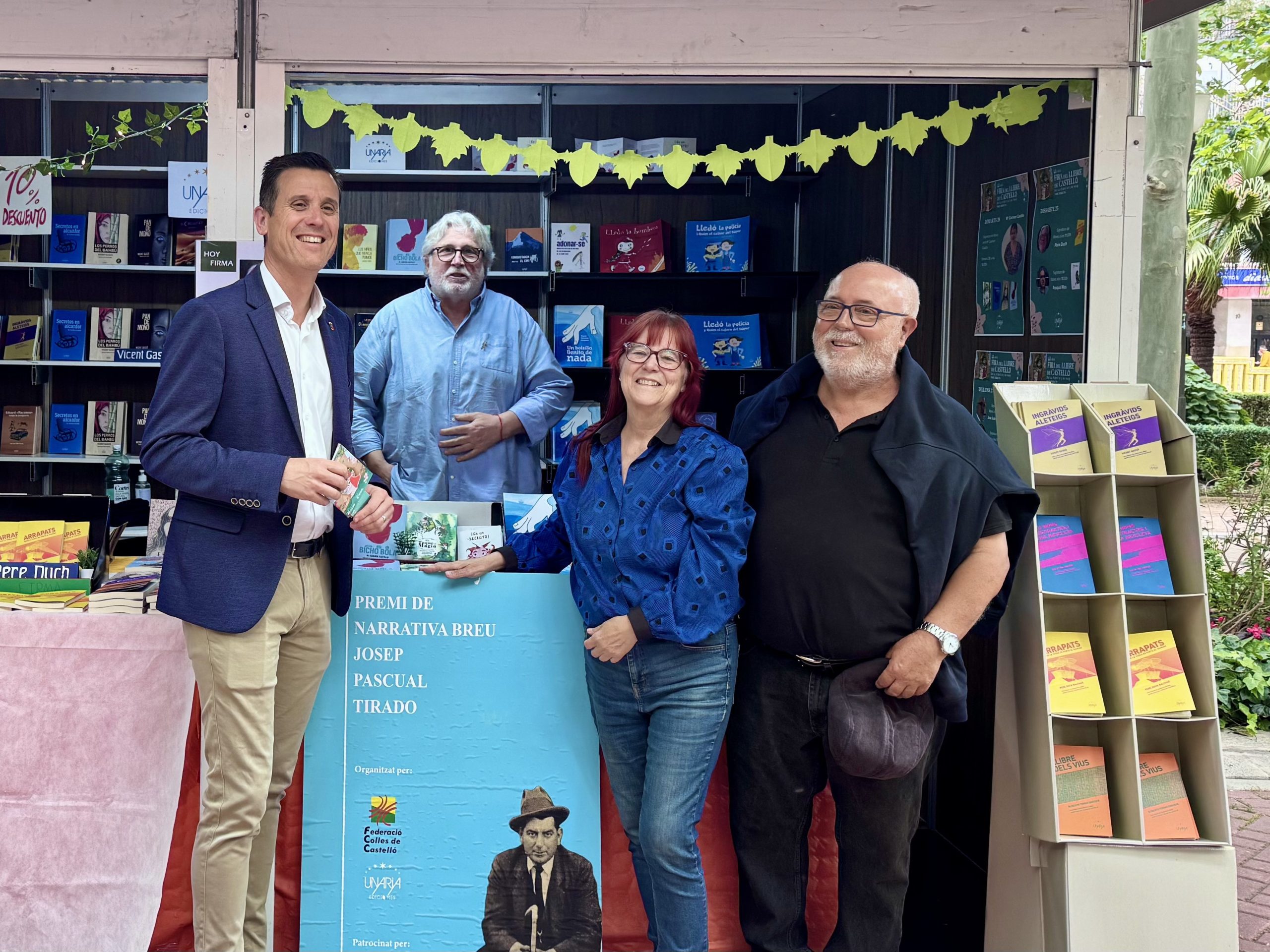 Castellón promueve la literatura en valenciano con su apoyo a XXVII Premio de Narrativa Breve ‘Josep Pascual Tirado