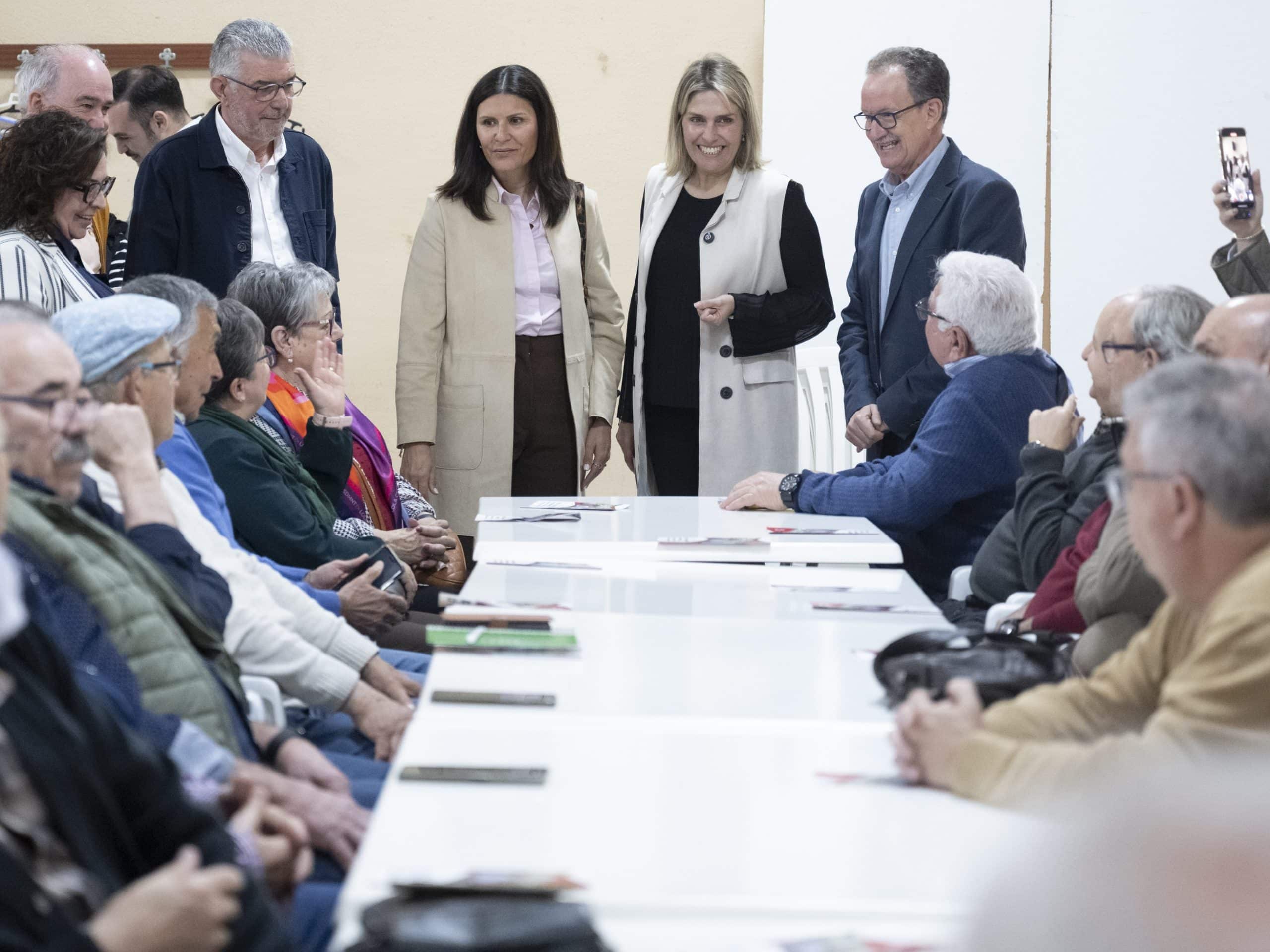 La Diputación de Castellón activa las ayudas para mejorar la atención de las asociaciones de jubilados y pensionistas