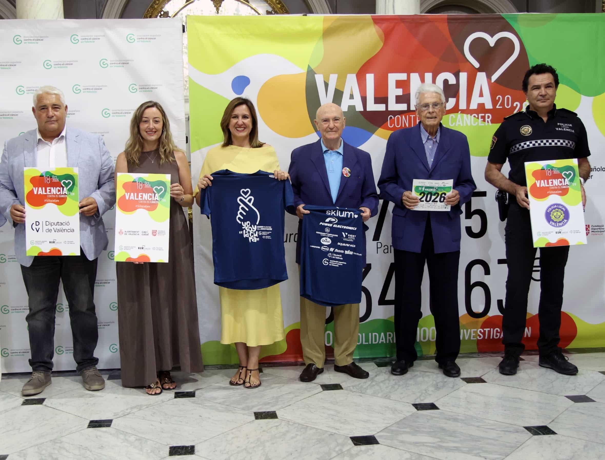 València correrá unida contra el cáncer el próximo 18 de octubre