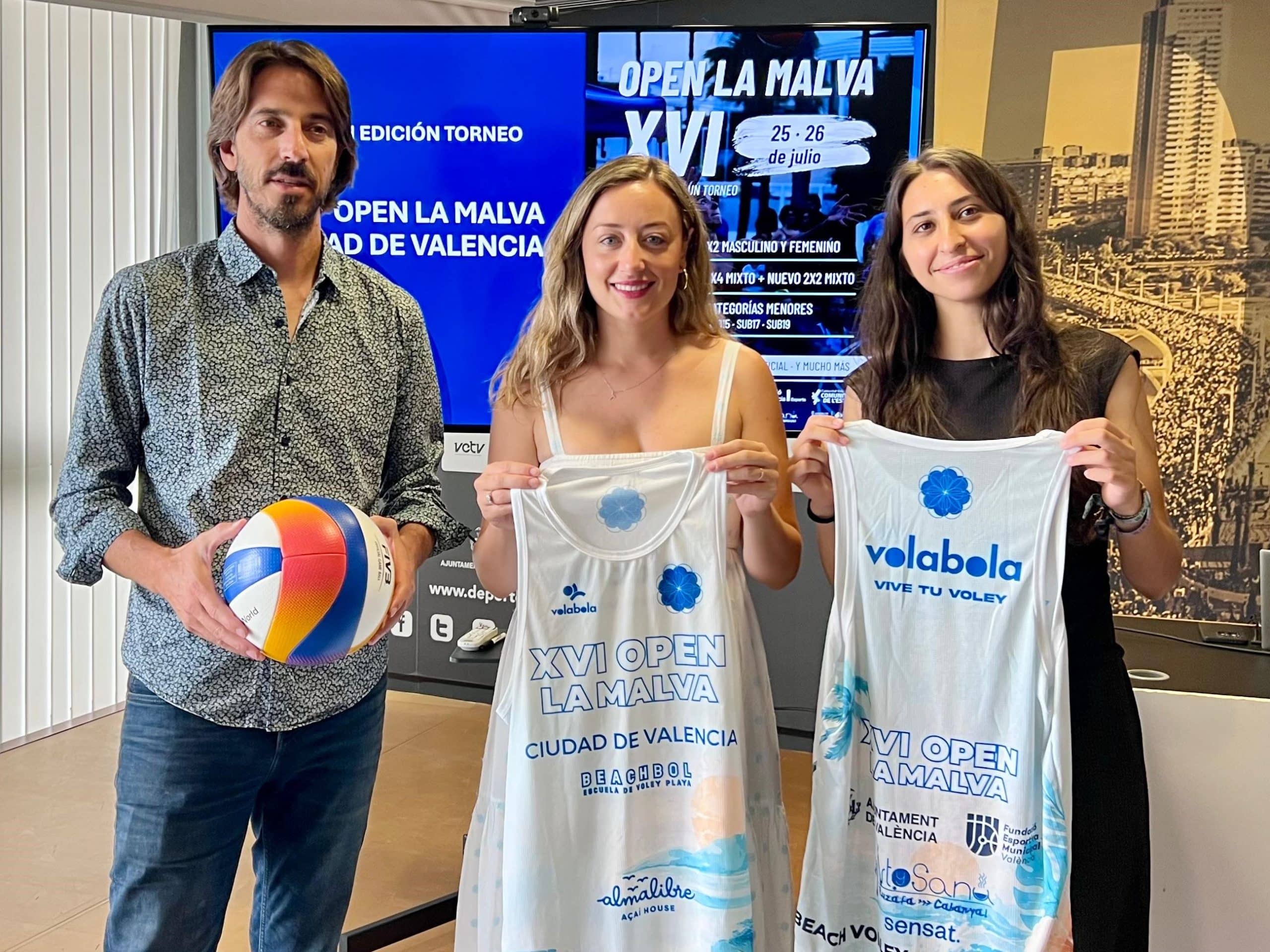 València se prepara para vivir la gran fiesta del vóley playa con el XVI Open La Malva