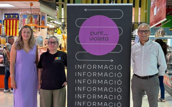 El Mercat de Russafa se une a la red de puntos violeta en la ciudad