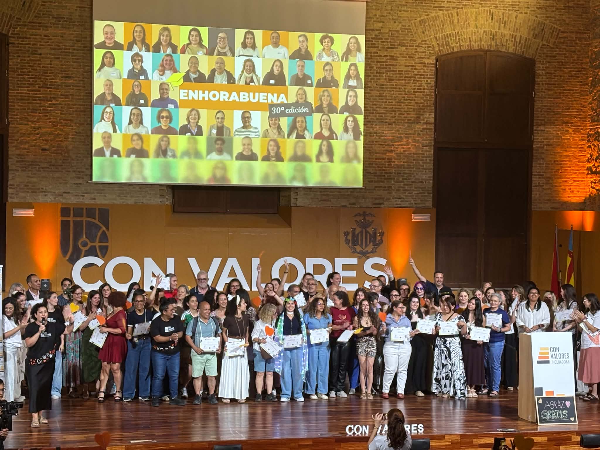 La Asociación Incubadora Con Valores celebra su ciclo número 30 en València