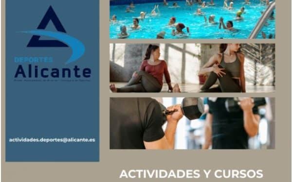 Alicante abre el lunes 17 la inscripción online a sus actividades deportivas municipales