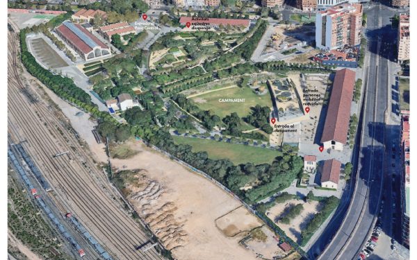 El Parc Central revive la época de Jaume I con un campamento de historia viva