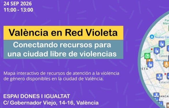 València en Red Violeta crea un mapa para facilitar el acceso a los recursos contra la violencia de género