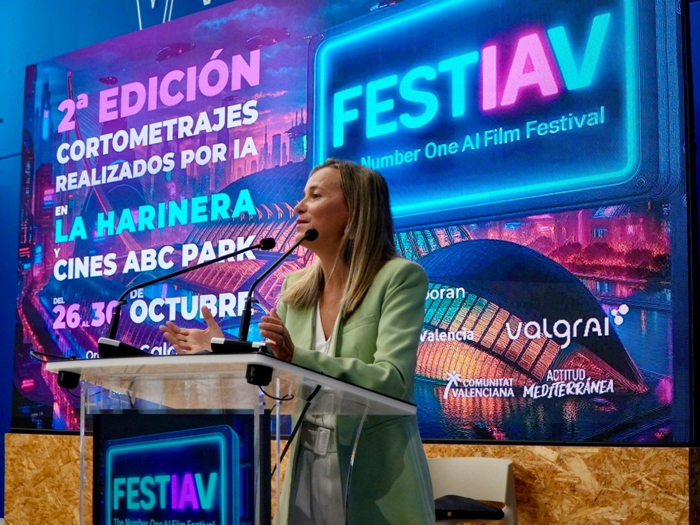 València reúne 181 cortometrajes de 38 países en el Festival Internacional de Cine de Inteligencia Artificial