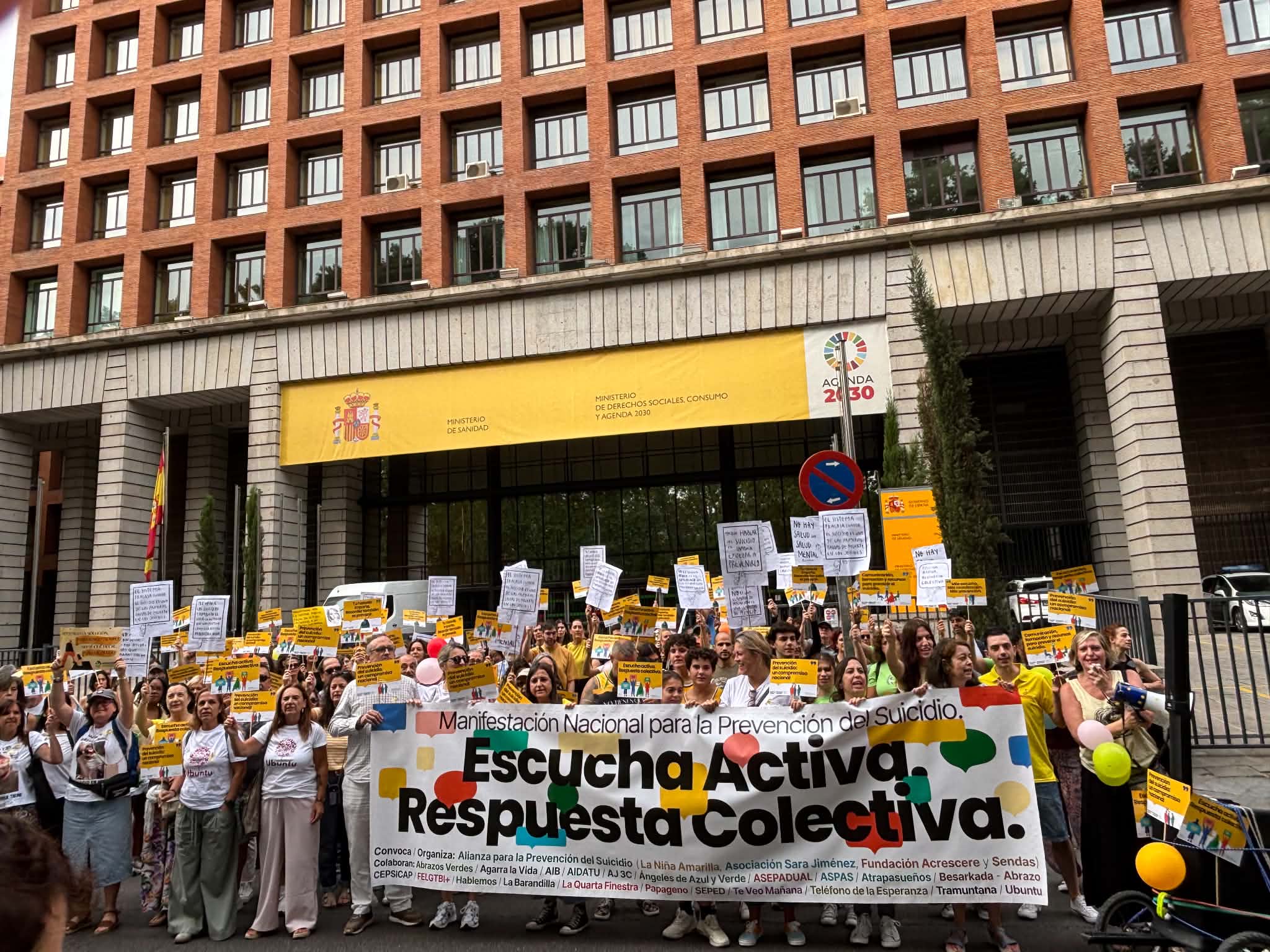Madrid alza la voz por la prevención del suicidio: escuchar para actuar