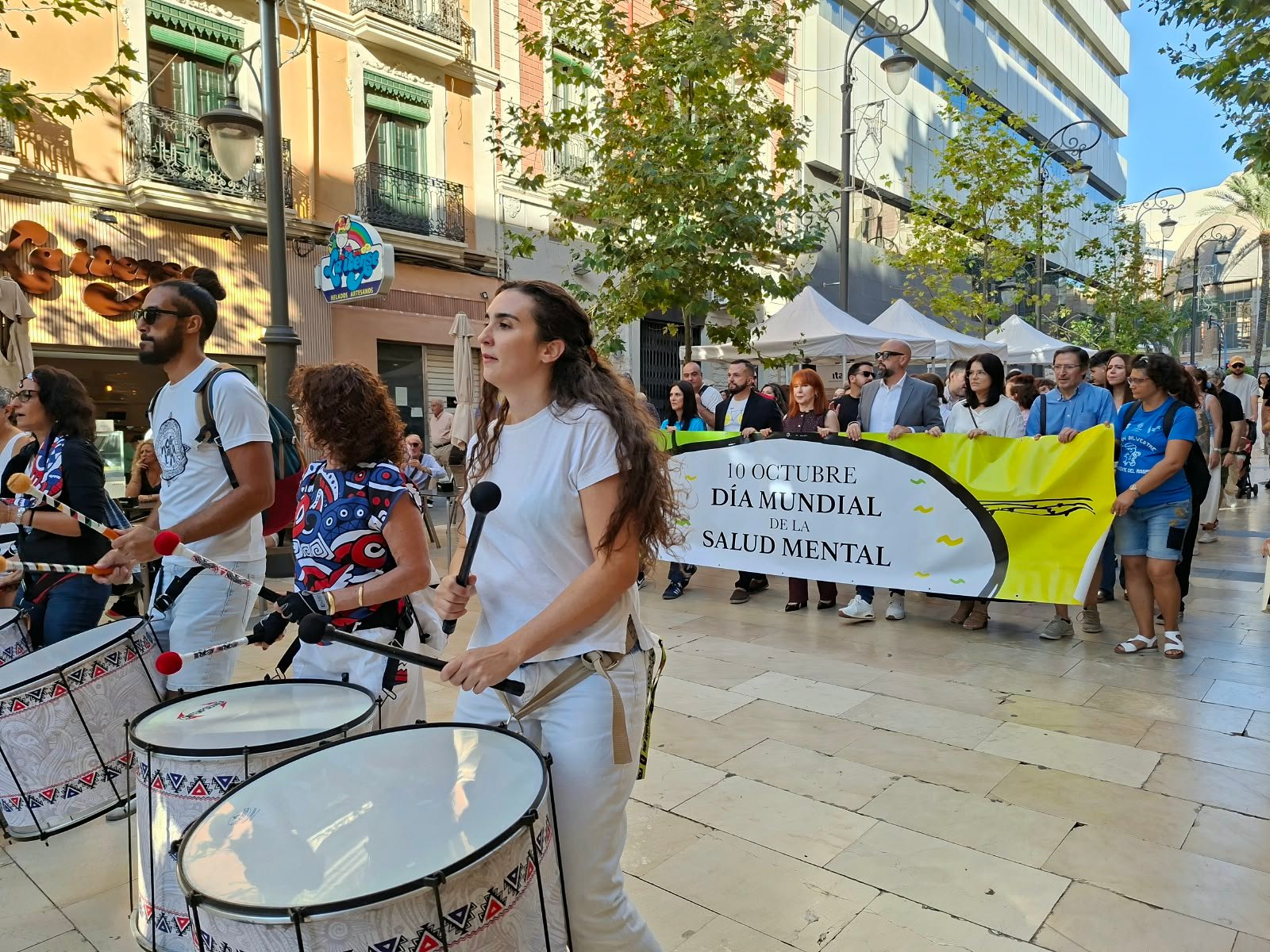 Alicante visibiliza la salud mental con una jornada de sensibilización en el centro de la ciudad