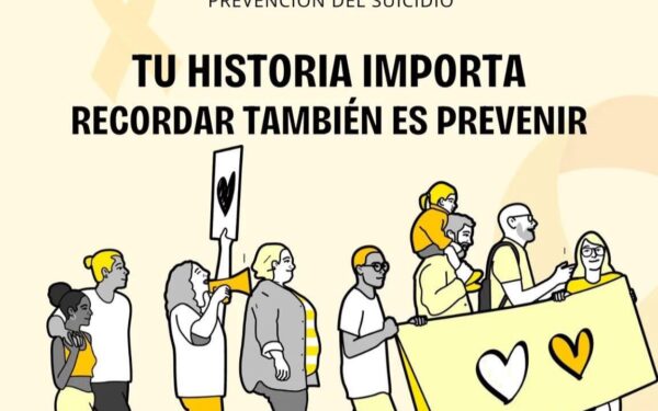 Ciudadanía y entidades se unen en una marcha por la prevención del suicidio