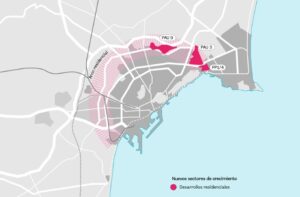esquema conceptual crecimientos residenciales y reconversión de tejidos existentes
